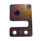 Platine de serrure GAUCHE 2CV