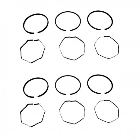 Jeu segments Ø66mm pour 425cm3