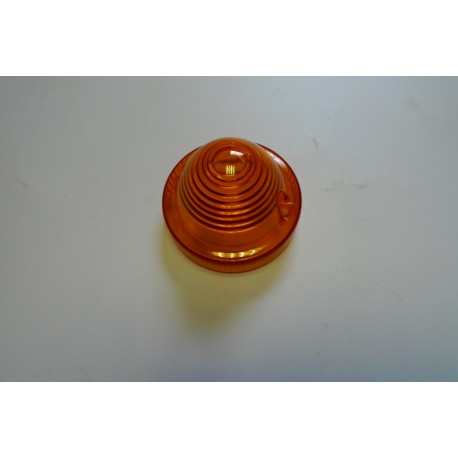 Cabochon de clignotant rond ORANGE